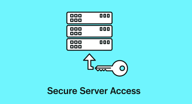 Secure Server Access with Key.