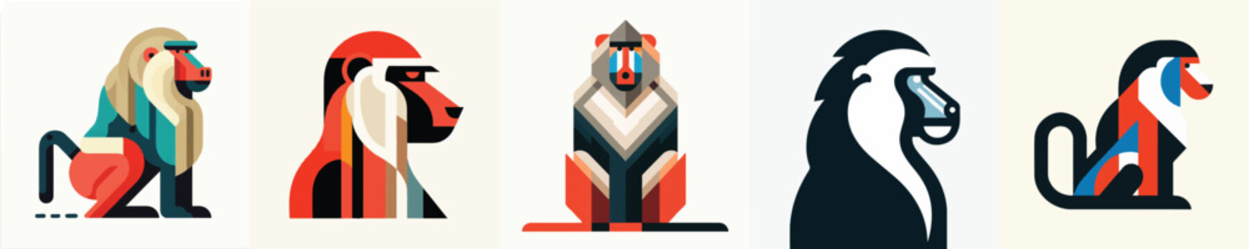 Baboon Vector Illustration