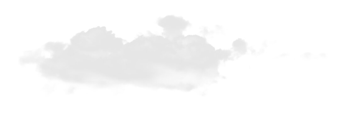 Realistic cumulus cloud png no background