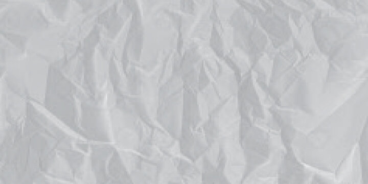 Crinkled white paper texture with soft folds and shadows