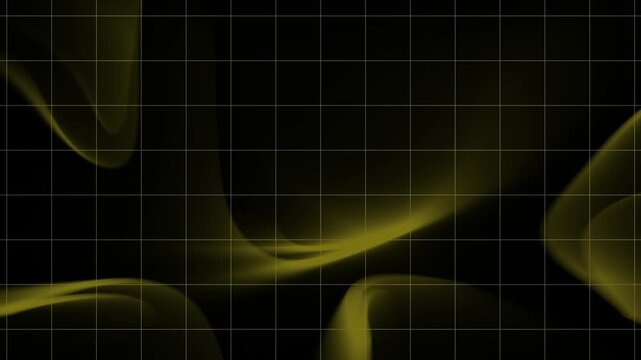 An abstract blue and green technology background featuring a digital electrocardiogram heartbeat line and an upward growth chart arrow for medical or financial data monitoring illustration