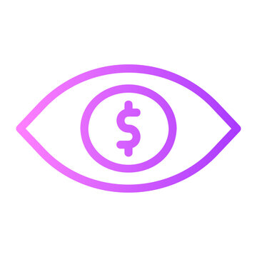 eye gradient icon