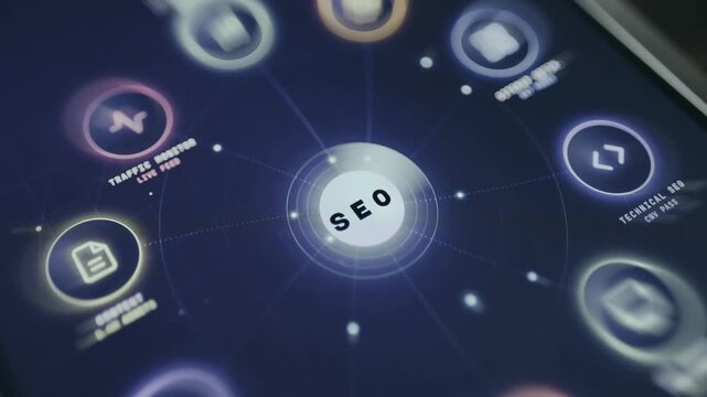 SEO-focused digital marketing strategy with key components