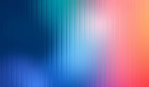 Abstract gradient background with reeded glass texture darker tones in blue , pink modern aesthetic.	