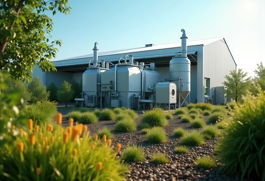 Innovative Biofuel Production Facility Using Renewable Biomass Resources Organic Process Garden