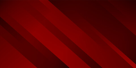 Obraz premium Vector gradient red abstract background with dynamic shadow on background.