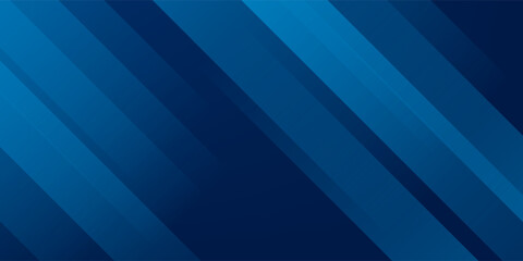 Obraz premium modern blue abstract background with elegant bright diagonal lines