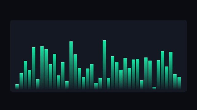 Soft neon histogram for volume analysis