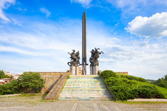 Asen Dynasty Monument in Veliko Tarnovo, Bulgaria