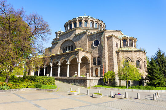 Saint Nedelya Cathedral in Sofia city, Bulgaria