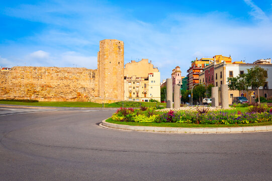 Monges Tower in Tarragona city in Spain