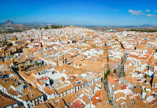 Saint Sebastian Parish Church in Antequera city, Spain