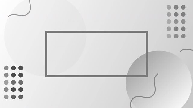 Minimal monochromatic corporate presentation style bg frame. Clean modern dots placeholder template with copy space. Memphis-style branding template. Advertisement slate. Soft neutral design.
