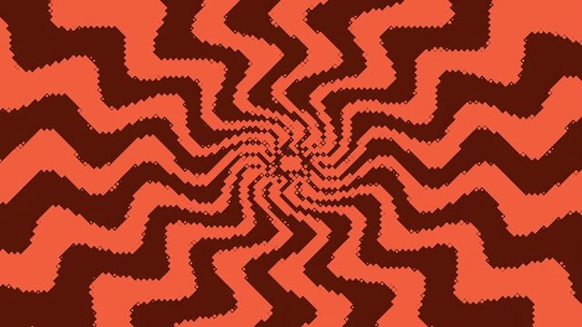 Warm Coral Organic Ripple Seamless Abstract Motion Background With Flowing Fluid Texture
