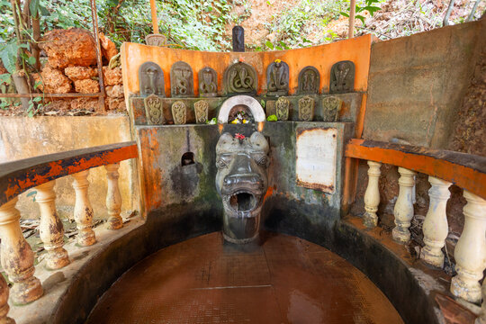 Rama Temple spring in Gokarna in India