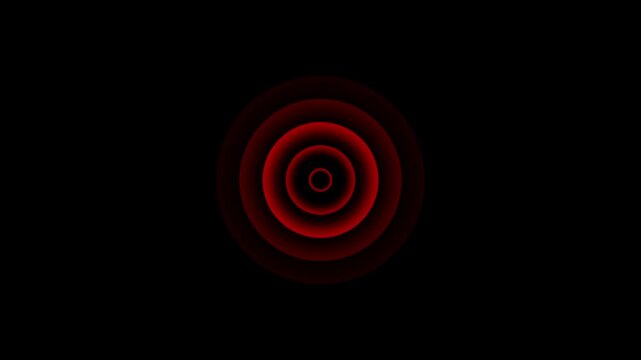 Radio waves waves background. network tower produced radio wave concept.4k video animation.