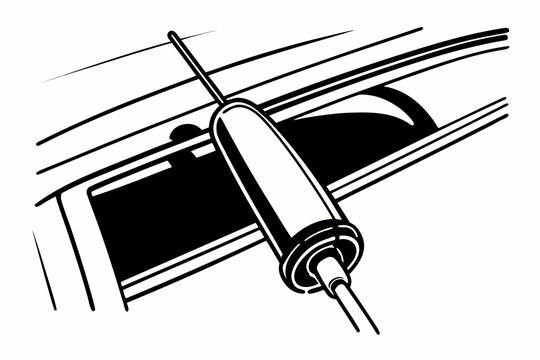 Car window, broken glass, vehicle damage, repair tool, automotive
