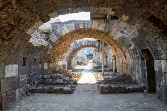 The Agora of Smyrna in Izmir city in Turkey