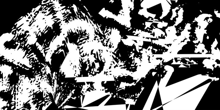 Distressed Abstract Texture | Black Artistic Overlay