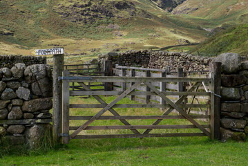 Obraz premium Lake District Gate 