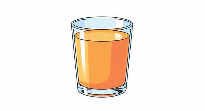 Glass of Orange Juice.