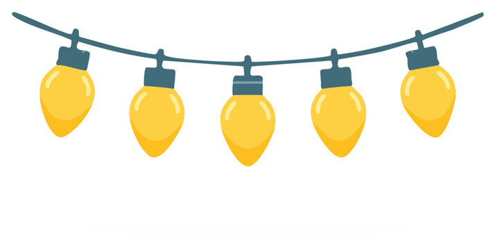 Festive String Lights Decoration Party Celebration Christmas Decoration