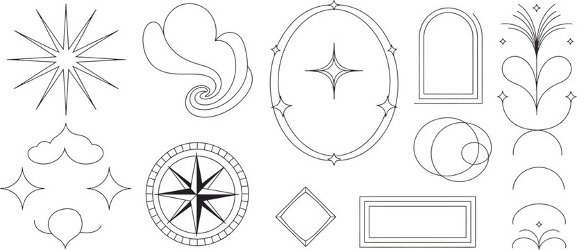 An abstract background featuring a diamond font letter and a Celtic knot, combined with a vintage nautical compass rose design for travel and navigation