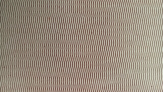 Textura de papel listrado com linhas curvas em sentido vertical, padr&atilde;o ondulado