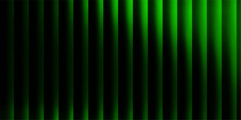 Dynamic green lines creating an abstract and visually striking pattern, a modern artistic impression.  © NOT BAD