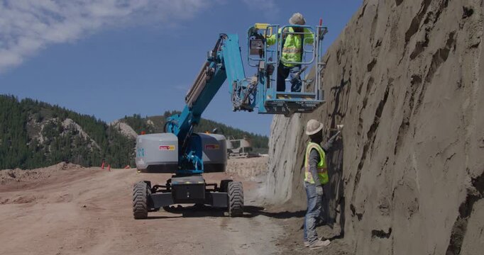 Construction in the Mountains