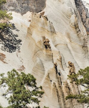 Paisaje Lunar, "lunar landscape", Vilaflor, Tenerife, Canary Islands, Spain