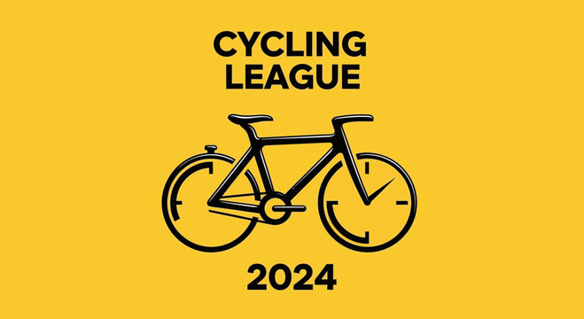 Cycling League 2024: A Dynamic Illustration for Sports Tournaments and Competitions Design