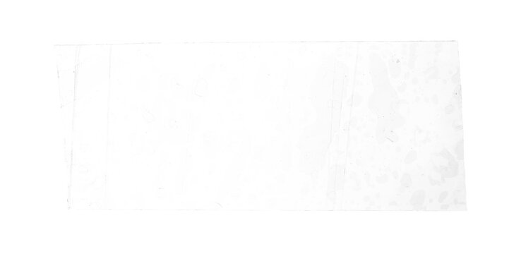 transparent adhesive tape isolated on white background