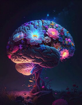 Brain flowers