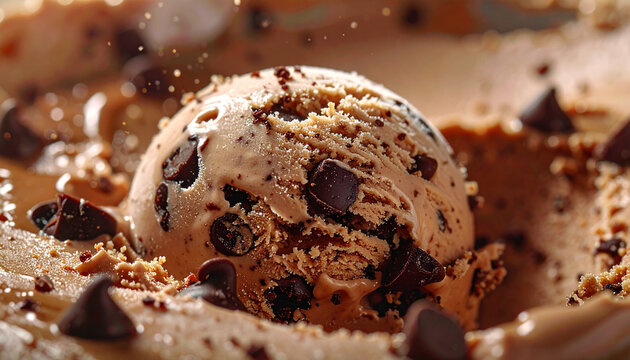 Creamy Chocolate Chip Ice Cream