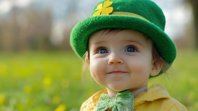 St Patrick's Day Baby