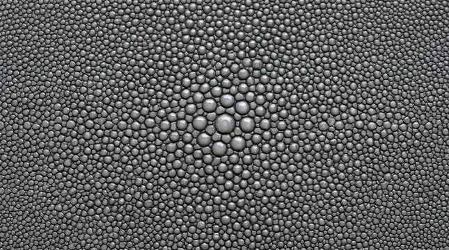 Galuchat Stingray Shagreen Surface With Pebbled Pearl Bump Texture