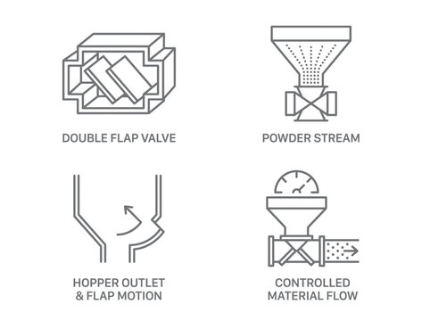 Industrial Valves and Material Flow Diagrams