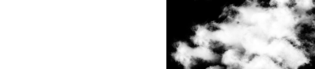 Fototapeta premium Dramatic night sky with clouds and stars, dark background for web and graphic design