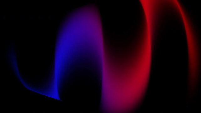 Dynamic abstract background with swirling red and blue light streaks against a black void. Represents energy, motion, and digital concepts. Ideal for  backgrounds, overlays, and futuristic designs..