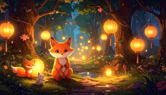 Fox lanterns