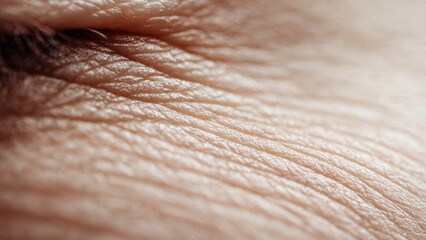 Fototapeta premium Close-up of Human Skin Texture