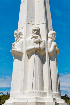 Astronomers Monument at Griffith Observatory in Los Angeles