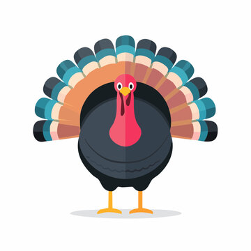 Stylized Turkey Illustration