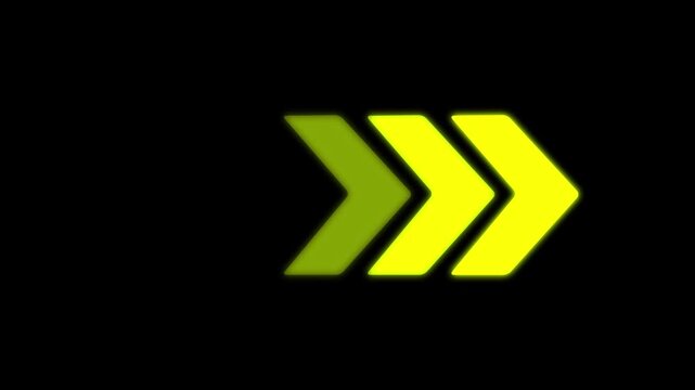 Animated arrows for the overlay video layer. swipe up animation. Blinking arrow navigation.