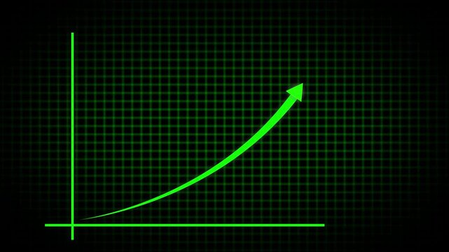 Creative Graph hand drawn arrow chart growing up. Business growth arrow and graph chart, Business line arrow, improvement, business strategy, arrow rising up
