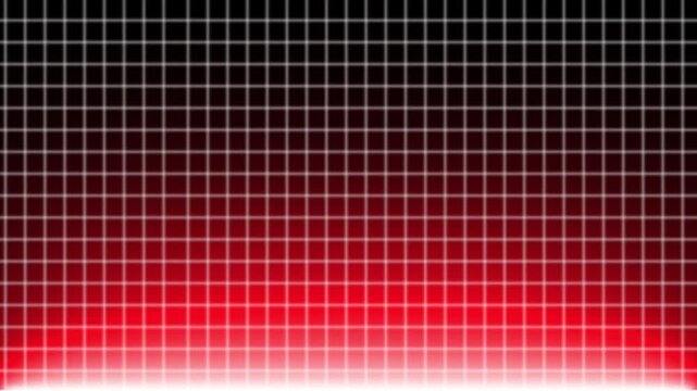 Seamless grid Background moving from left to right on a black background. Grid Background Horizontal Loop Animation right. dark grid pattern background moving from left to right