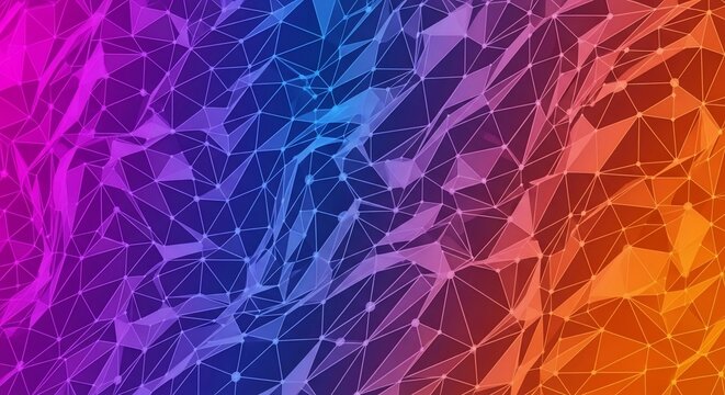 Abstract geometric polygonal background