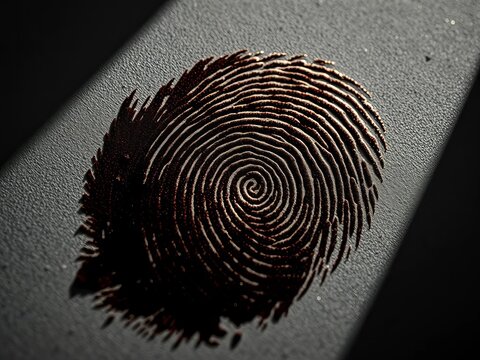 A fingerprint smudge, amplified by dramatic light, becomes a nebula of nascent ideas, swirls of possibility,  detail,  mystery