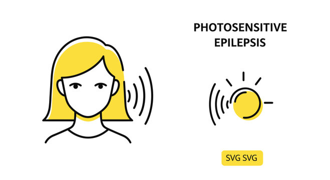 Photosensitive Epilepsy Awareness - Flashing Lights Triggering Seizure